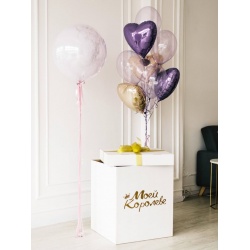 Коробка с шарами «Буйство красок»