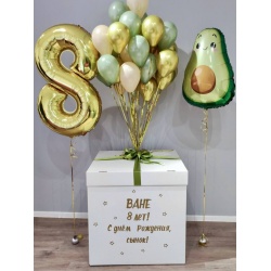 Коробка с шариками «Авокадик»