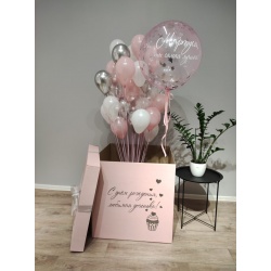Коробка с шариками «Настоящая нежность»