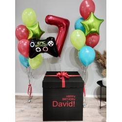 Коробка с шарами «Маленький геймер»