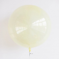 Шар бабл желтый