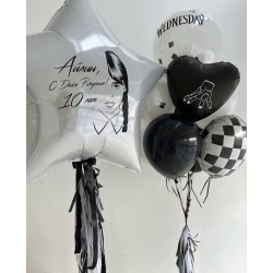 Готовое решение Звезда с Уэнсдей