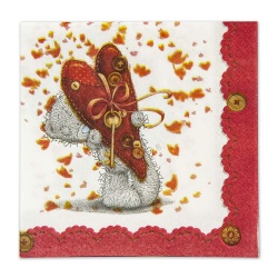 Салфетка Me to you RED 33см 16шт