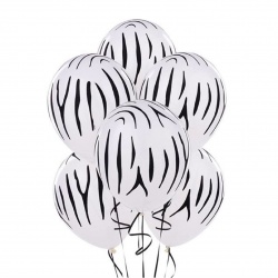 Облако шаров Зебра 100 шт