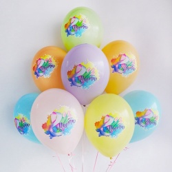 Облако шаров с 8 марта 25 шт