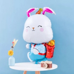 Шар фигура Зайка с рюкзачком