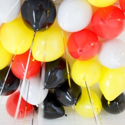 Шарики под потолок Пикачу 100 шт