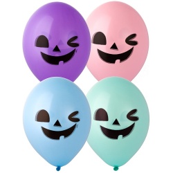 Облако шаров с гелием Тыква милая 15 шт