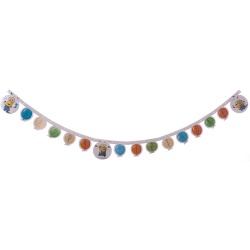 Гирлянда-буквы HB Миньоны Шарики 2,2м