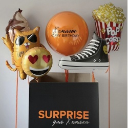 Коробка с шарами для Хомяка