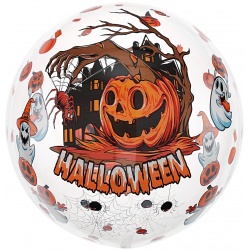 Шарик BUBBLE Хэллоуин Страшная тыква