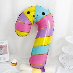 Шар Фигура Леденец трость Яркие полоски