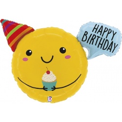 Шар Фигура Смайл на День Рождения