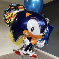 Букет из шаров Соник