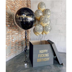 Коробка с шариками «Взгляд кошки»