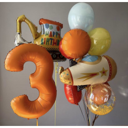 Готовое решение «Самолет и Экскаватор»