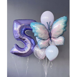 Композиция «Ледяная бабочка»