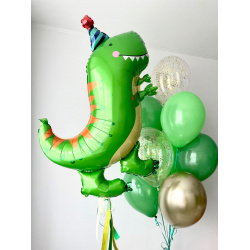 Композиция «Праздничный динозавр»