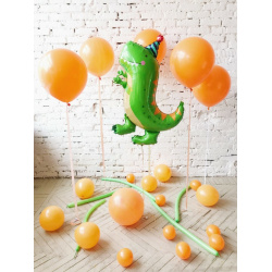 Композиция «Динозавр и апельсины»