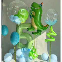 Готовое решение «Веселый динозавр»